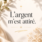 Femme réfléchissant à des stratégies pour attirer l'argent dans sa vie.