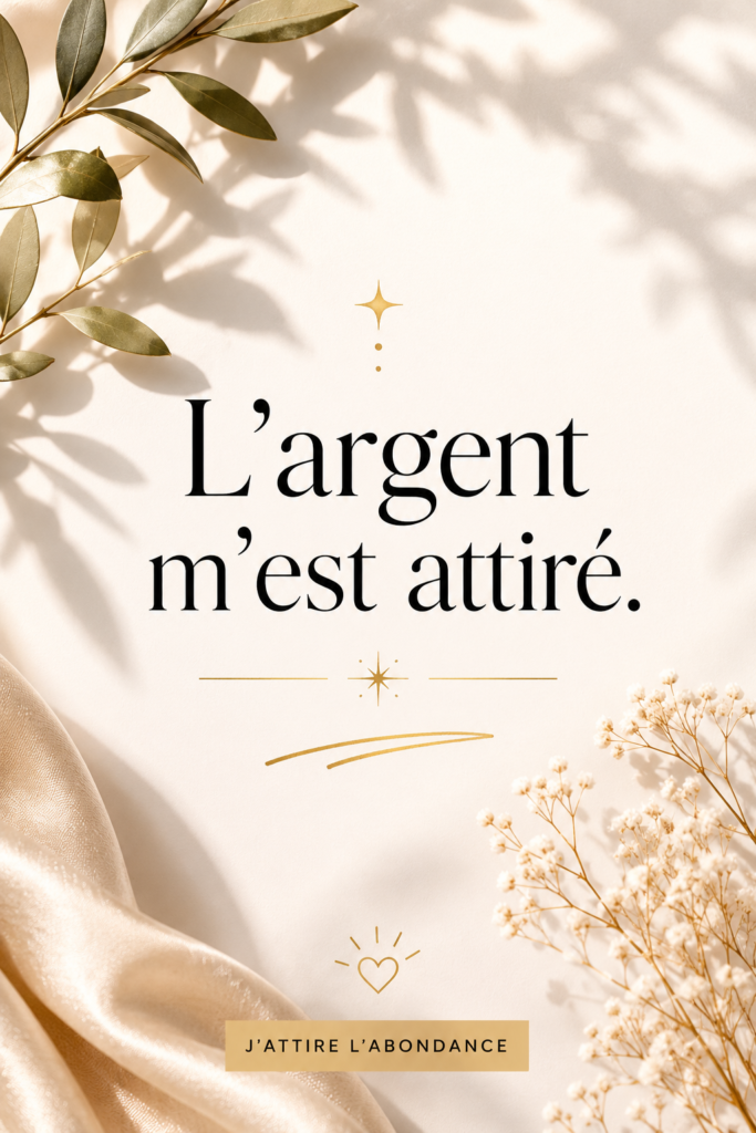 Femme réfléchissant à des stratégies pour attirer l'argent dans sa vie.