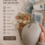 Femme évaluant ses finances personnelles avec des documents et un calculator pour mieux gérer son argent.