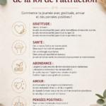 Femme méditant en pleine nature, symbolisant la loi d'attraction et la sérénité
