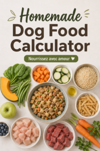 Un plat de nourriture maison appétissant pour un chien, rempli d'ingrédients frais et colorés.