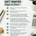Une femme examinant ses finances avec des documents étalés sur la table.