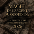 Femme pratiquant un rituel financier en tenant un carnet