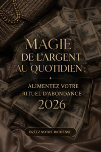 Femme pratiquant un rituel financier en tenant un carnet