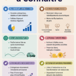 Illustration de la bourse avec des graphiques de tendances financières et des actions à surveiller