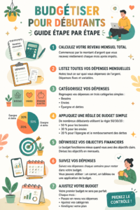 Guide visuel pour débutants sur la gestion du budget
