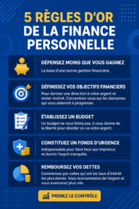 femme souriante consultant ses finances avec un ordinateur, représentant la gestion financière personnelle.