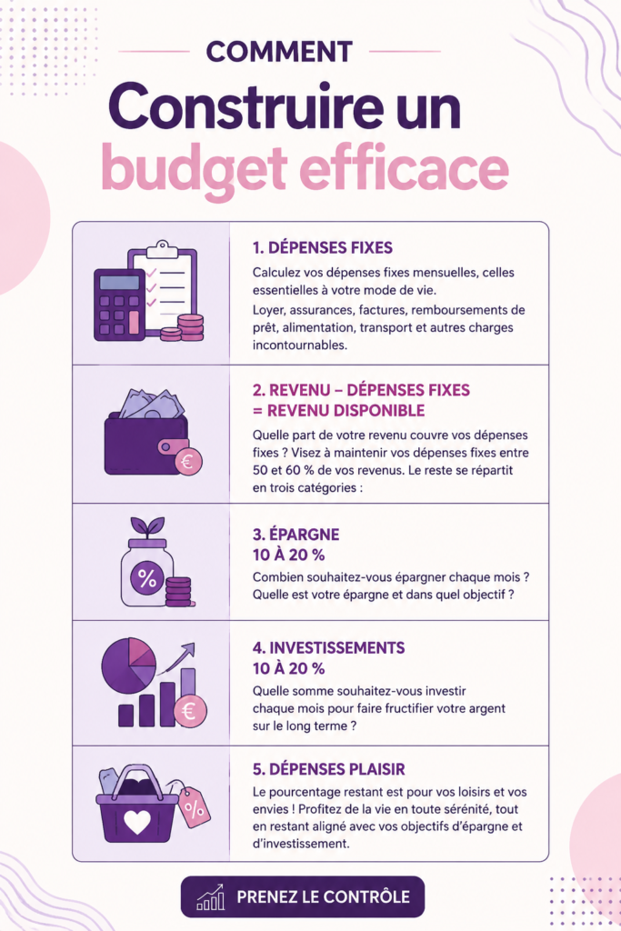 Femmes en discussion autour d'un budget familial, colonne de chiffres et calculatrice sur la table.