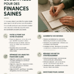 Femme souriante consultant son budget à une table