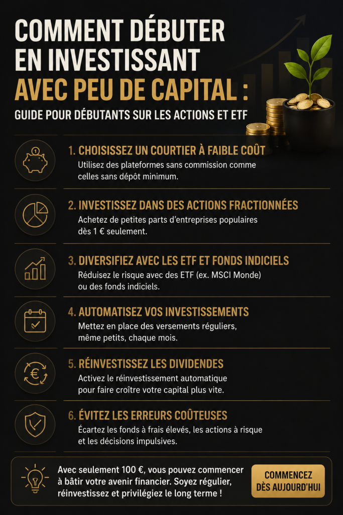 Femme regardant des graphiques d'investissement sur un ordinateur avec un air concentré.