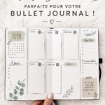 Une page de Bullet Journal bien organisée pour la semaine