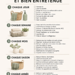 Une femme souriante nettoyant sa maison avec passion, représentant une routine d'entretien facile.