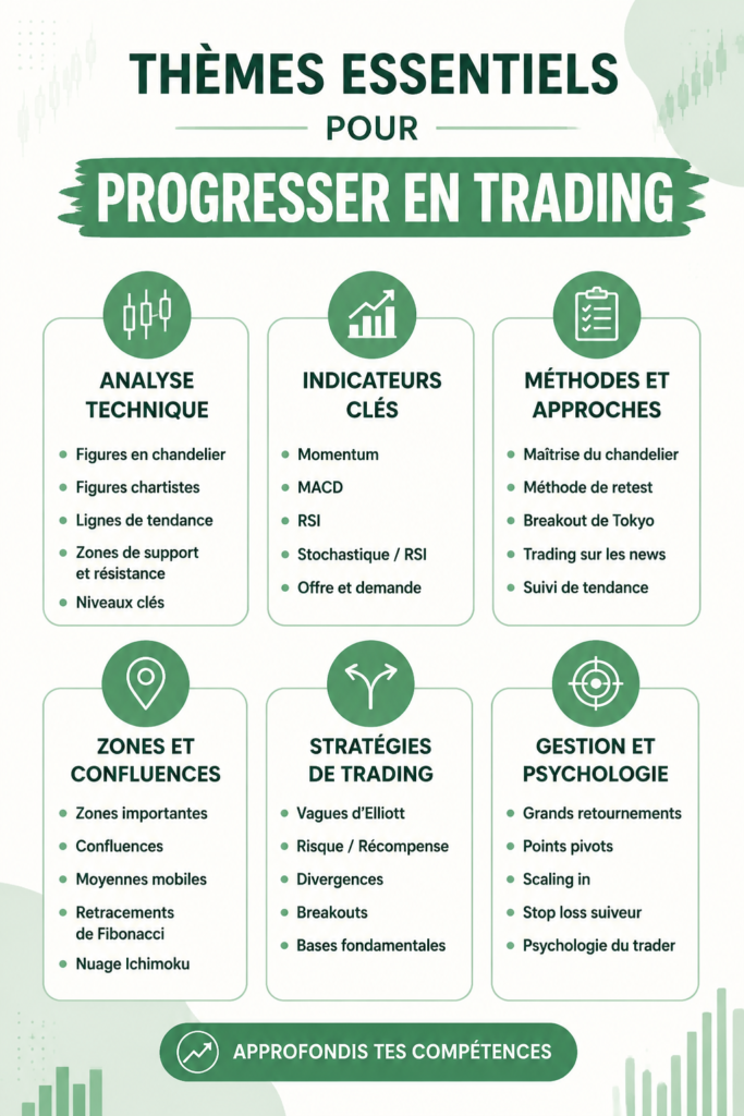 Femme discutant des stratégies de trading avec un ordinateur portable