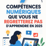 Illustration de femmes apprenant des compétences digitales pour 2025.
