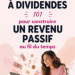 Femme lisant un livre sur l'investissement en dividendes d'actions
