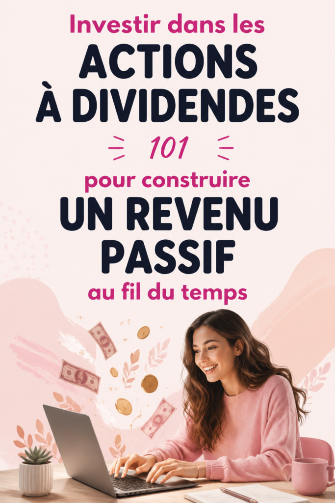 Femme lisant un livre sur l'investissement en dividendes d'actions