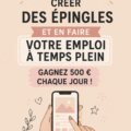 Une femme souriante utilisant Pinterest pour développer son entreprise