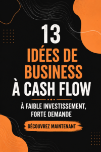 Illustration d'une femme illustrant des idées de business créatives.