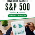 Un graphique illustrant la performance du S&P 500 en tant qu'indice boursier.