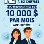 Femme souriante pesant des options de carrière sans diplôme
