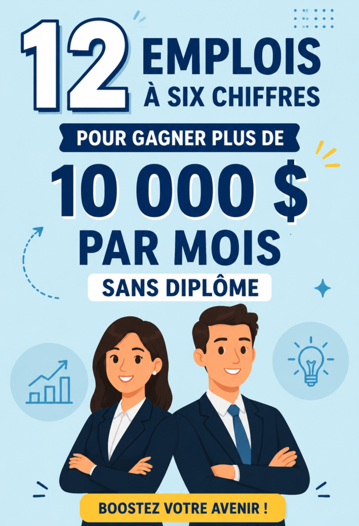 Femme souriante pesant des options de carrière sans diplôme