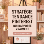 Stratégie Pinterest pour générer des revenus