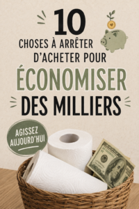 Image d'une femme examinant une liste d'achats, symbole de gestion budgétaire