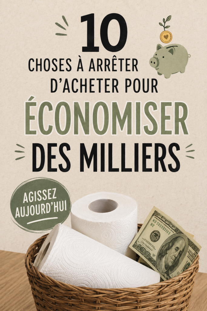 Image d'une femme examinant une liste d'achats, symbole de gestion budgétaire