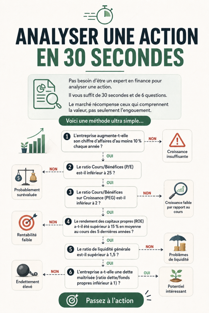 Femme analysant des graphiques boursiers avec un carnet.