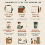 Femme souriante travaillant sur ses finances personnelles avec un ordinateur et des papiers à la main