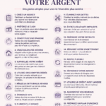 Femme examinant des conseils de gestion financière sur une tablette.