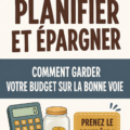 Femme souriante examinant son budget avec un carnet à la main, illustration des fonds de réserve en finances.