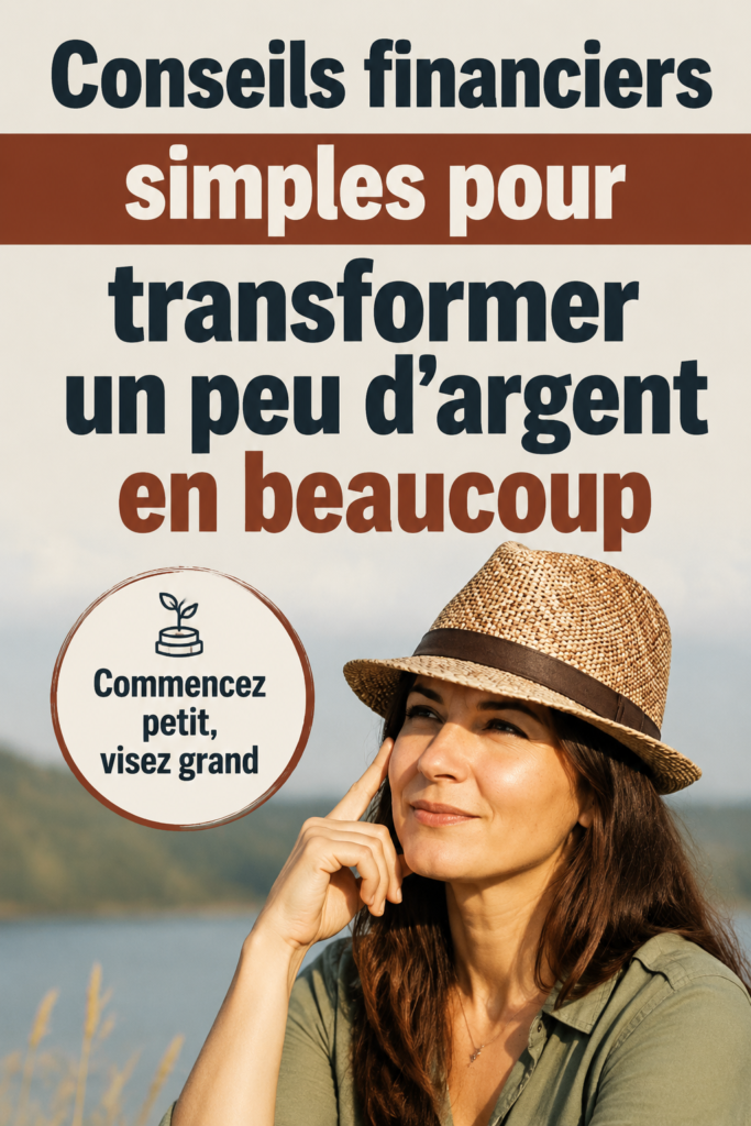 Femme souriante consultant un budget de finances personnelles.
