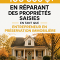 femme consultant un plan de rénovation de maison abandonnée
