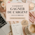 Capture d'écran de l'interface de Gumroad montrant des produits à vendre.