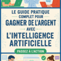 Femme s'instruisant sur l'intelligence artificielle dans un cadre accueillant, représentant la thématique des finances et de l'IA.