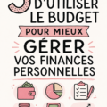 Un carnet et un stylo sur une table, représentant la gestion d'un budget personnel.