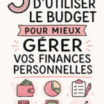 Un carnet et un stylo sur une table, représentant la gestion d'un budget personnel.