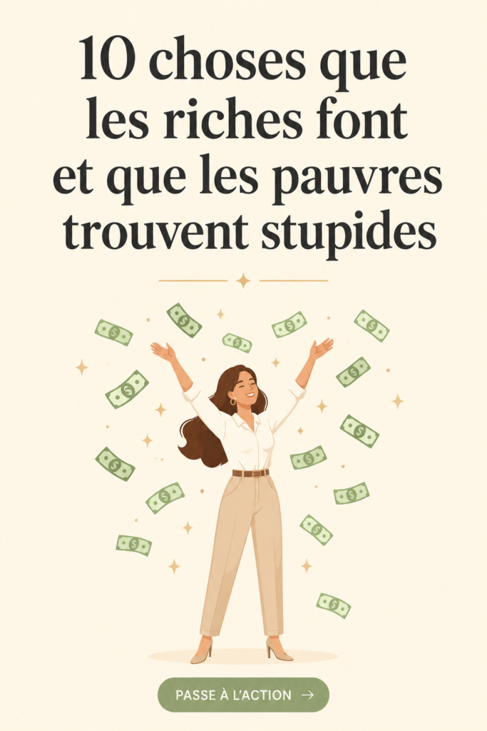 Femme réfléchissant à ses choix financiers avec des graphiques et des notes autour d'elle.