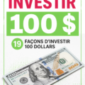 Femme souriante tenant des billets de 100 dollars, symbolisant l'investissement.