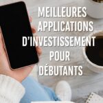 Capture d'écran d'une application d'investissement conviviale pour débutants.