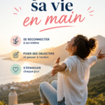 Une femme souriante reprenant le contrôle de sa vie avec confiance.