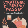 Une femme souriante, installée dans un coin cosy, lisant un livre sur les revenus passifs.