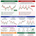 Graphique montrant les niveaux de support et résistance en trading