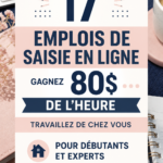 Femme travaillant à domicile sur un ordinateur portable, souriante et productive.
