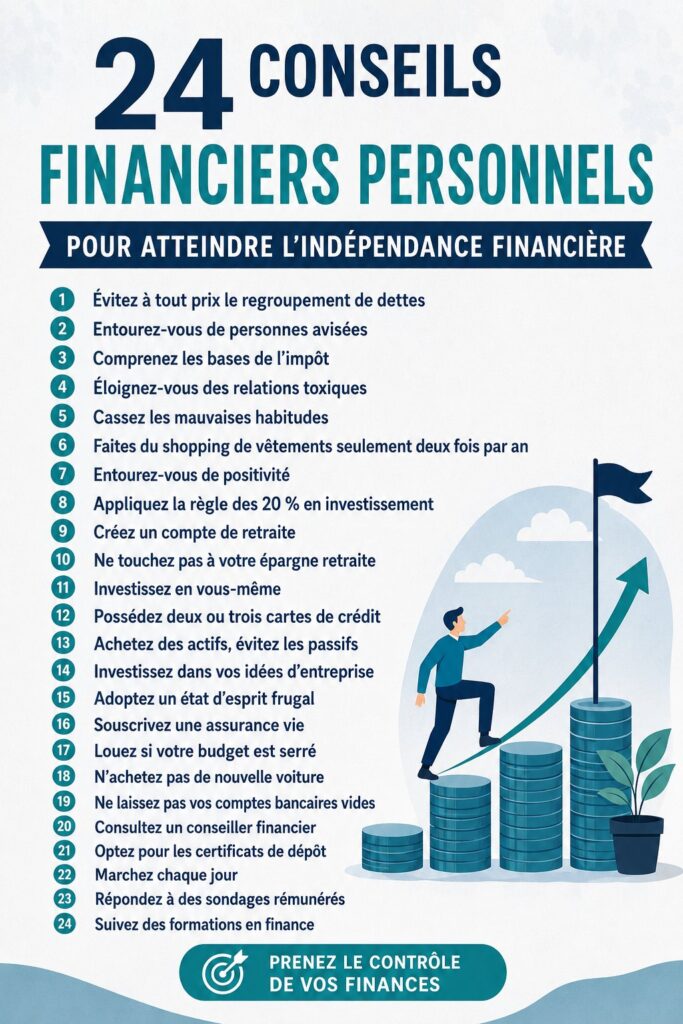 Femme souriante avec un carnet et un stylo, planifiant ses finances pour atteindre l'indépendance financière.