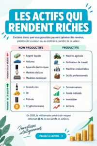 Deux femmes discutent de leurs investissements et finances personnelles, symbolisant l'enrichissement.