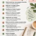 Femme examinant ses finances avec un ordinateur et un carnet.