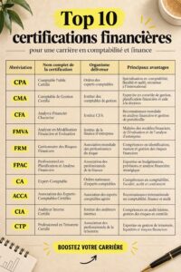 Une femme souriante tenant un diplôme de certification en finance, symbolisant la réussite dans sa carrière