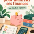 Une femme consultant des documents financiers avec un ordinateur portable, cherchant à améliorer ses compétences en finance.